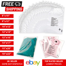 Garment Bags Clear Cellophane Plastic Self Adhesive Seal Clothing Packaging Bag