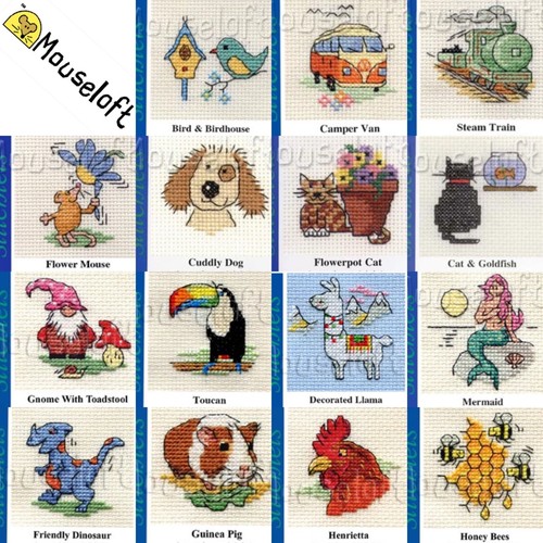 Mouseloft cross stitch kits - stitch,