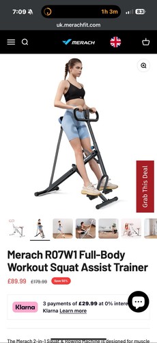 Merach r07 squat - merach, rider
