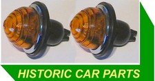 Morris Minor 1000 Pick Up 1952-71 - 2 Rear Amber Indicator Lights L594  594