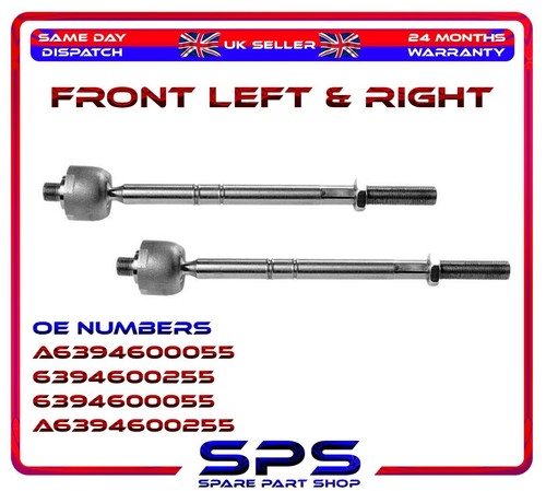 Inner tie rod front - 2x,