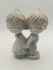 Vintage, John Jenkins, Back To Back Boy & Girl Porcelain Figure