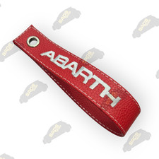 Abarth Red / Black Stitch