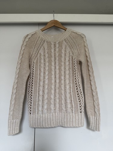 Gap y2k cream cable knit - y2k,