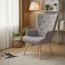 Wingback Armchair Velvet