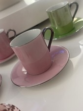 Pearlised Espresso Coffee Cups