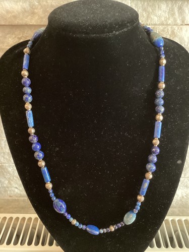 Vintage genuine lapis lazuli - genuine,