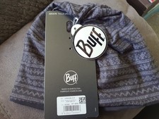 Buff Polar Prints Beanie Black