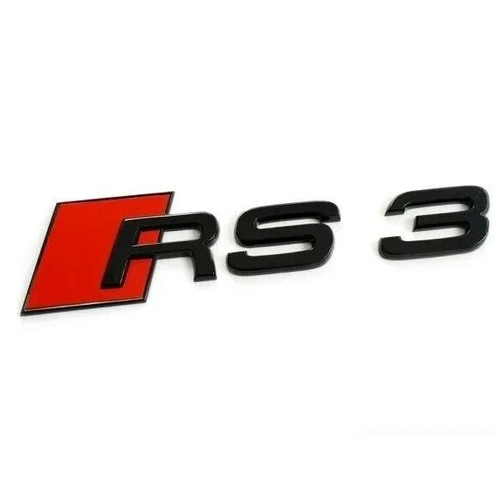 Gloss black rear boot badge - rear,