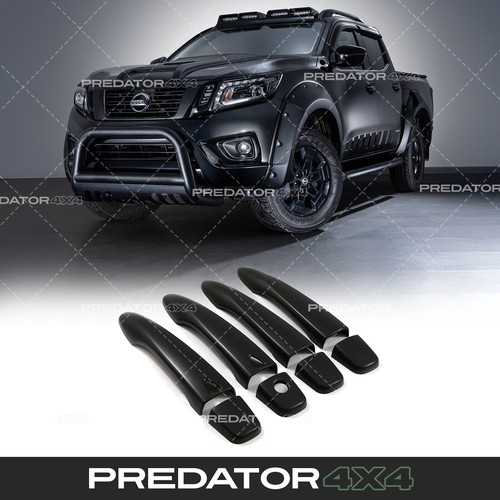 Black abs door handle - black,