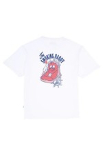 Budgy Smuggler ‘Smoking Daddy’ White Tee Size Medium - New