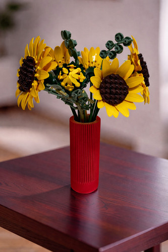 Vase for lego sunflowers - lego,