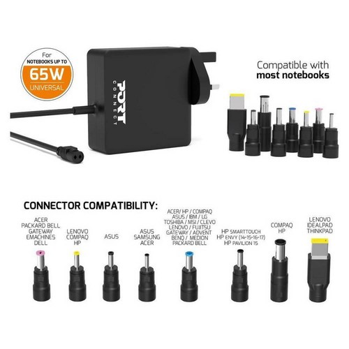 65w universal laptop charger - laptop,