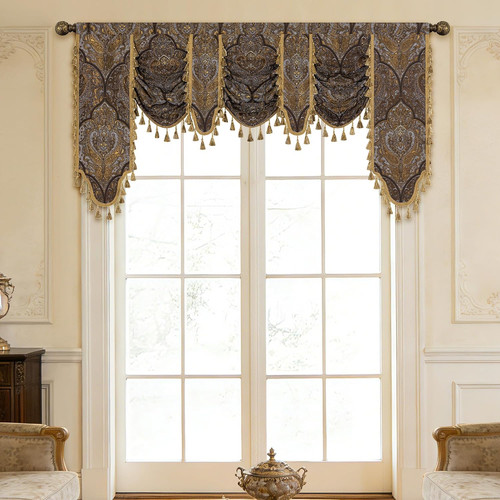 Luxury bronze gold - gold, damask