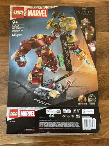 Lego marvel 76343 hulkbuster - marvel,