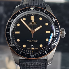 Gents Oris Divers 65 Automatic Watch with Bronze Bezel incl Box and Papers