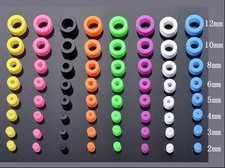Acrylic Plastic Ear Tunnel Screw Fit Plug Stretcher, Taper Choose Size & Colour