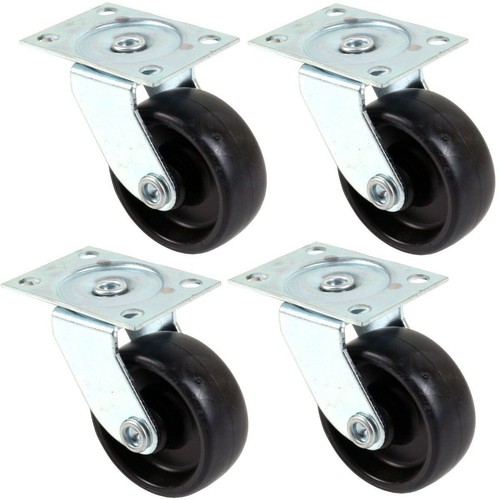 Small nylon swivel castor - x,