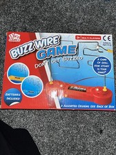 Buzz Wire Game Steady Hand Kids Buzzer Skill Maze A to Z Games #94