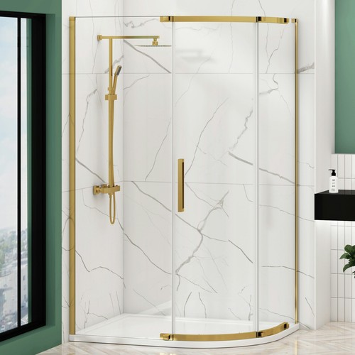 1950mm offset quadrant shower - offset,