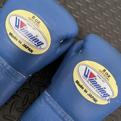 Winning blue lace boxing - winning,