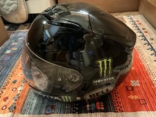 Bell helmet. monster logo -