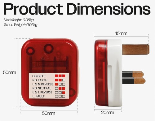 Mains socket tester 240v - socket,