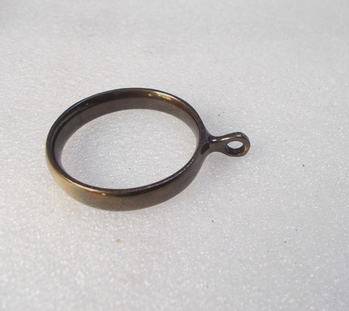 Brass rings curtain pole - brass, rail