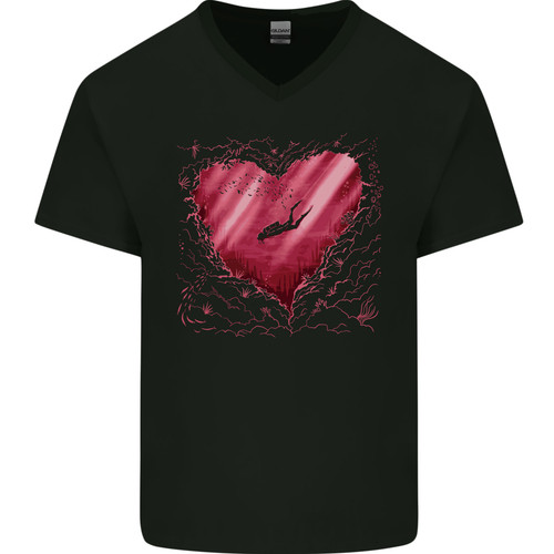 Scuba diving heart ocean - heart,