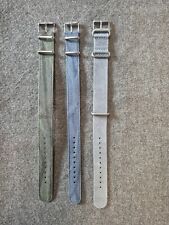 Timex Archive 20mm Replacement Watch Straps Choice of Green Blue or Grey GENUINE