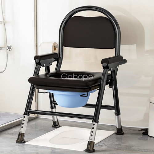 Foldable commode chair shower - commode,