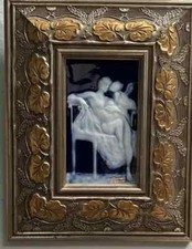 LIMIOGES PATE-SUR-PATE PLAQUE