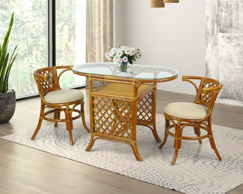 Borneo handmade rattan dining - borneo,