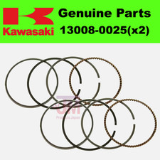 KAWASAKI Genuine NINJA 250R EX250 86-90 92-07 Piston Ring 13008-0025 (x2)