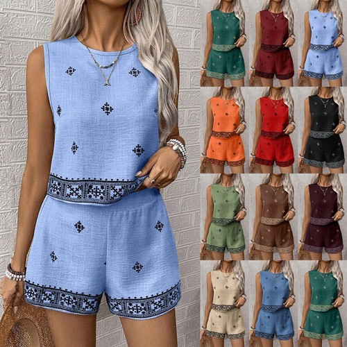 Women print tracksuit - women, summer