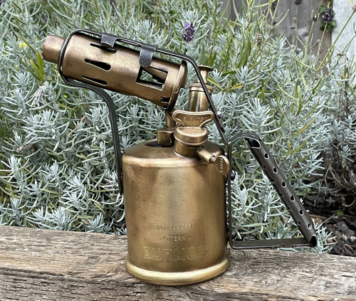 Vintage burmos brass - burmos, lamp