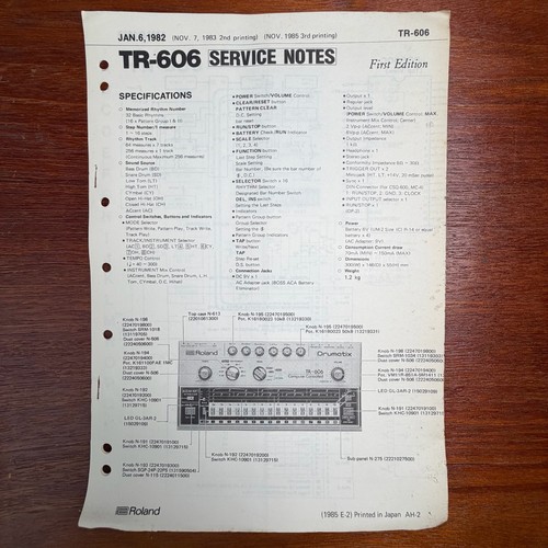 Vintage roland 606 - vintage, drumatix