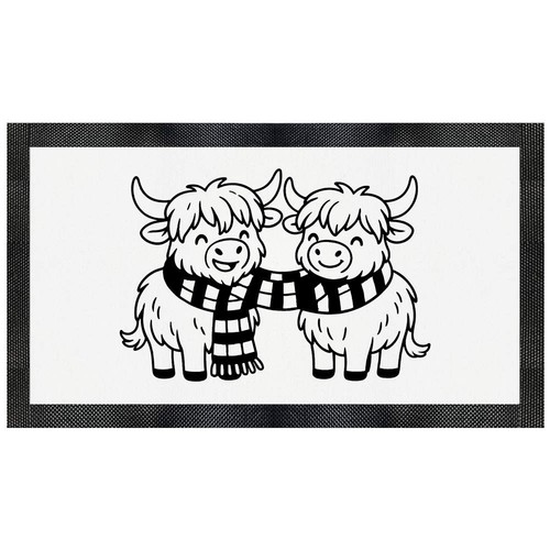 Winter highland cows pet - 'winter,