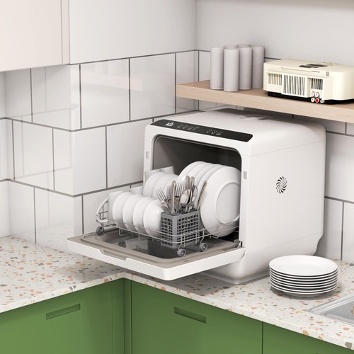 Homcom worktop dishwasher - worktop, 4