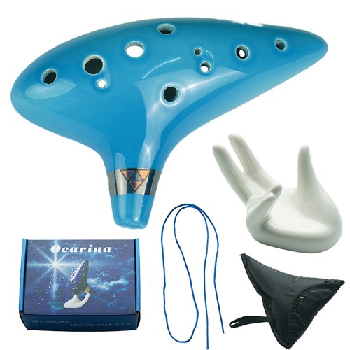 Ocarina ceramic holes alto - 12,