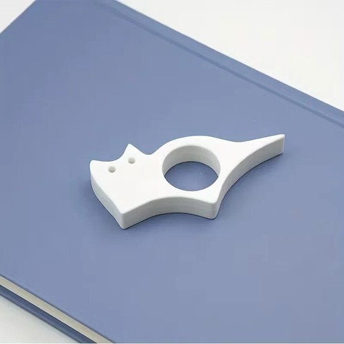 Cat thumb book page - thumb,
