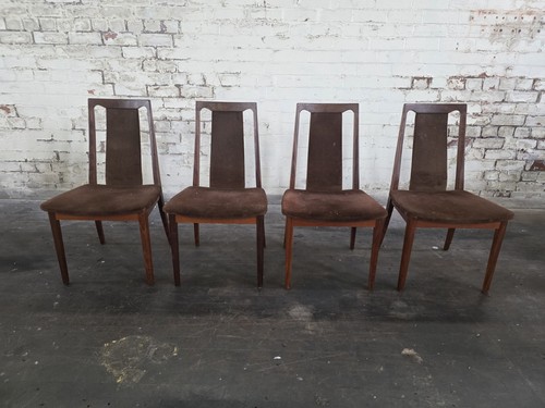 Set teak mid century - set, 4