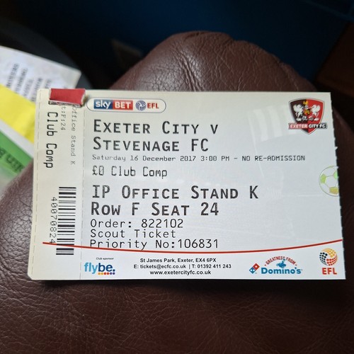 2017 exeter city v - exeter,