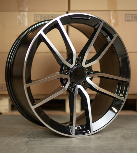 Black pol cls alloy wheels - black,