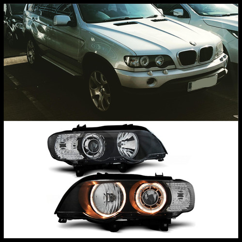 Bmw e53 xenon angel eyes - xenon,