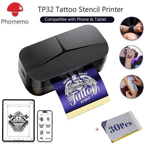 Phomemo tp32 tattoo stencil - phomemo,