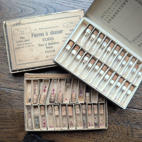 Vintage watch jewels parts - vintage,