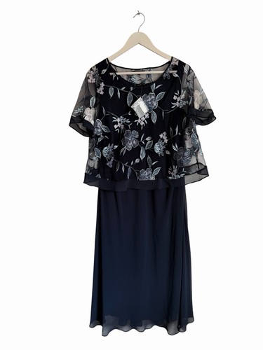 Chesca navy dress floral - chesca,
