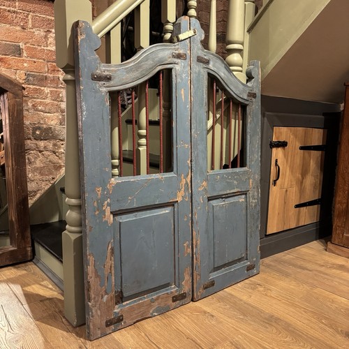 Pair vintage wooden gates - gates,