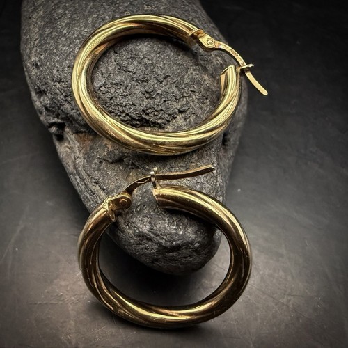 9ct yellow gold twisted - 9ct,
